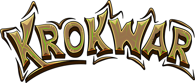 krokwar written logo