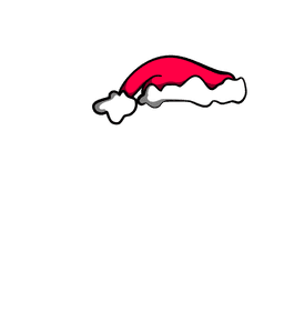Bonnet de Noël cosmetic illustration